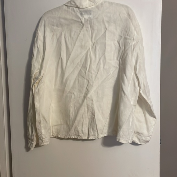 Flax linen lightweight jacket. size Medium Excellent condition. - Picture 5 of 6